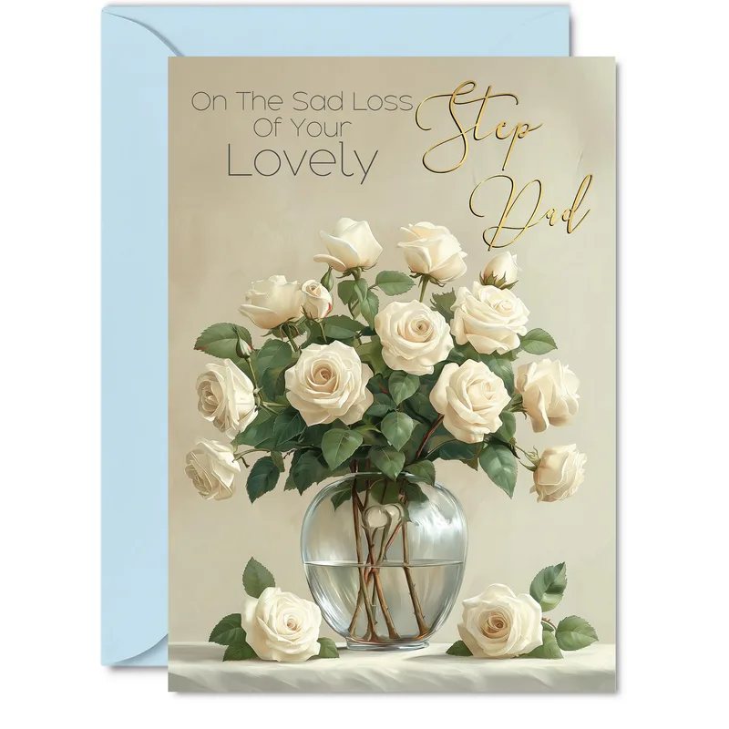 Sad Loss of Your Lovely Step Card for Sympathy
