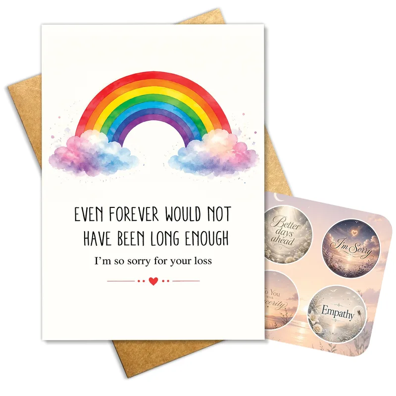 Clouds Over Card Pet Sympathy Card for Lost Dog or Cat