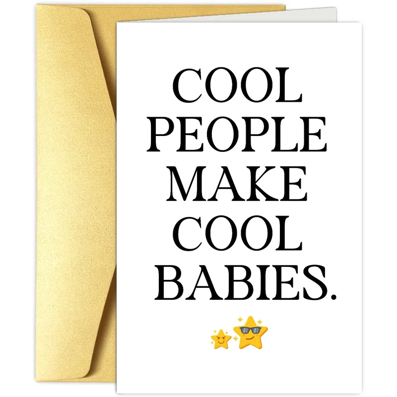 Cool People Make Card for New Parents and Expecting Couples