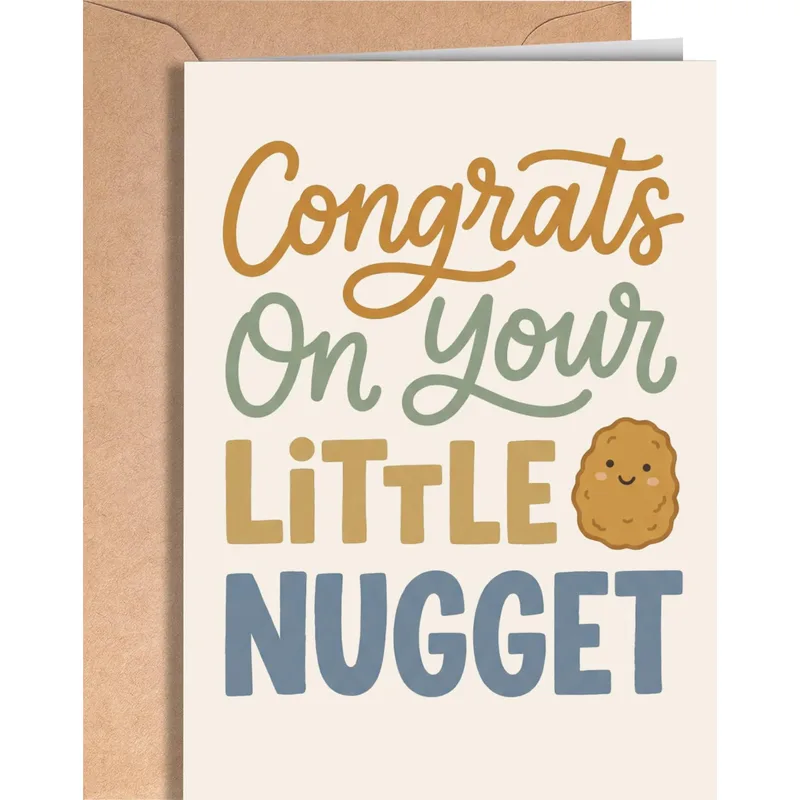 Congrats on Your Little Card: Funny New Baby Greeting Card
