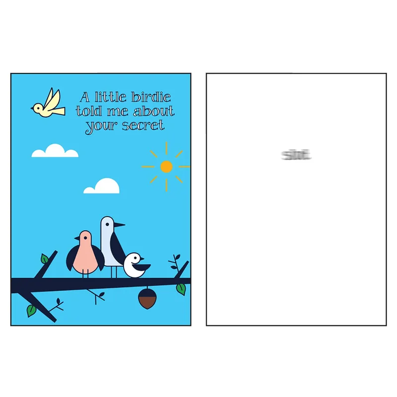Little Birdie Secret Card for Thank You Moments