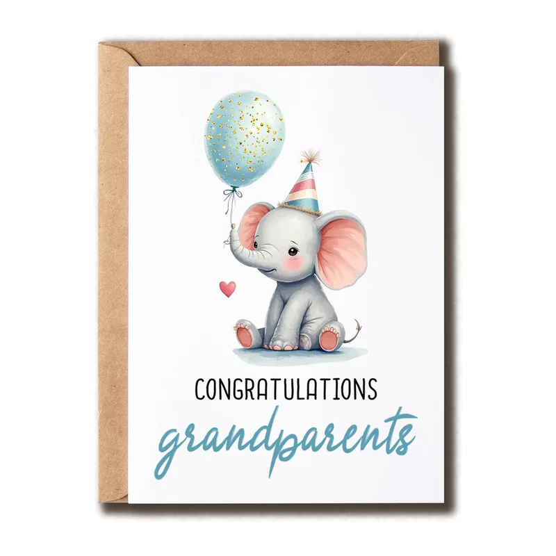 Congratulations Grandparents Card for New Grandparents