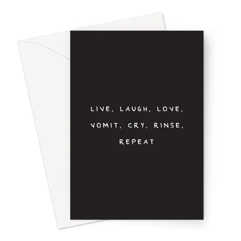 Pregnancy Survival Card – Greeting Card in natural