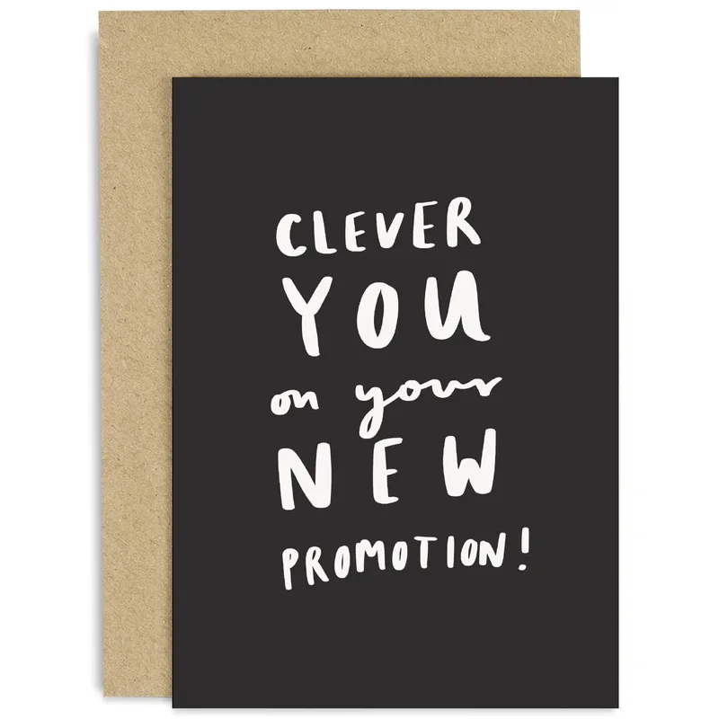 New Promotion Card: Clever You on Your New Promotion
