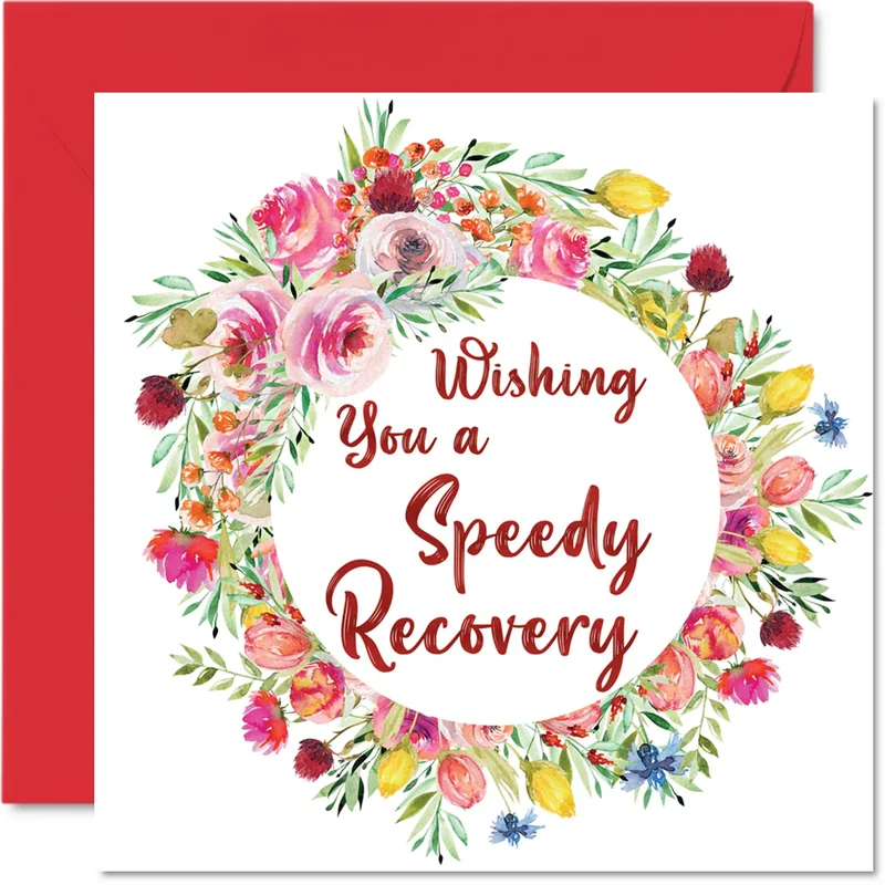 Wishing You A Speedy Card for a Friend on the Mend