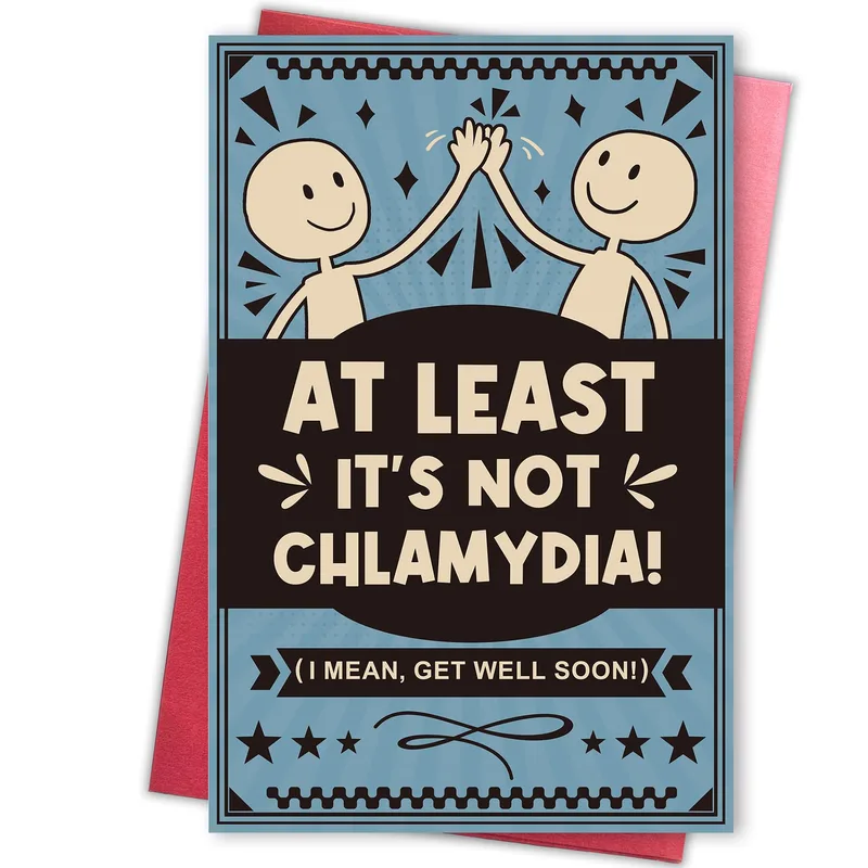 At Least Card: A Blunt Get Well Soon Joke for a Friend