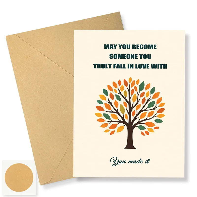 Becoming Your Best Self Card for a Friend Who Is Healing
