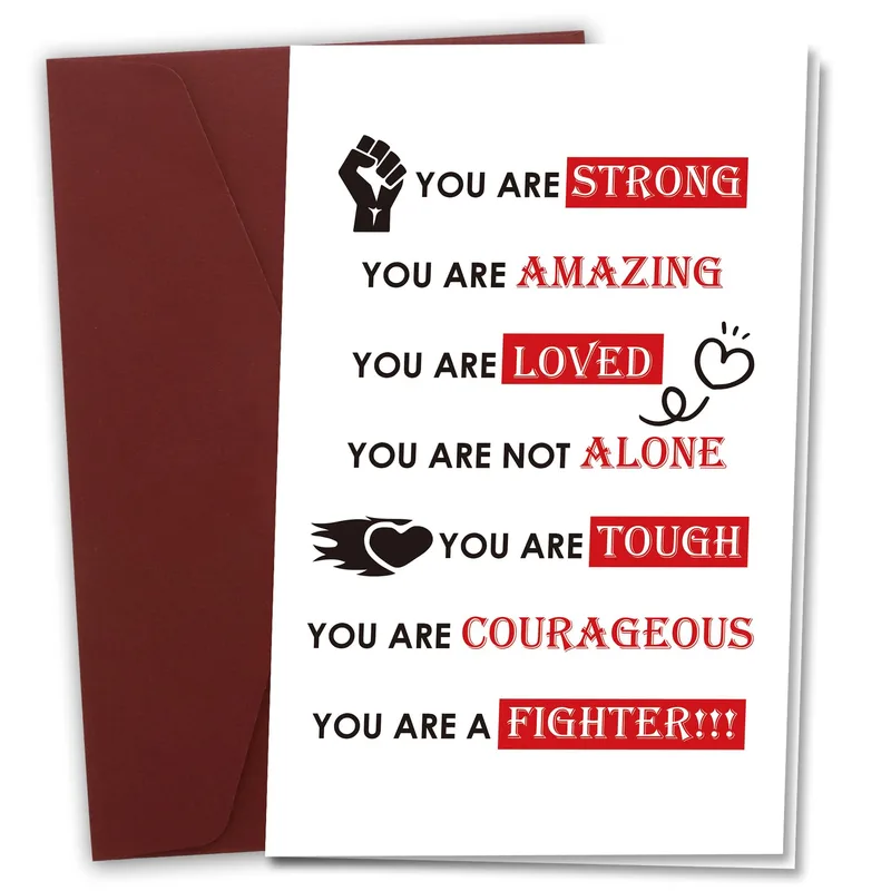 Strong Encouragement Card: Seven Lines of Support