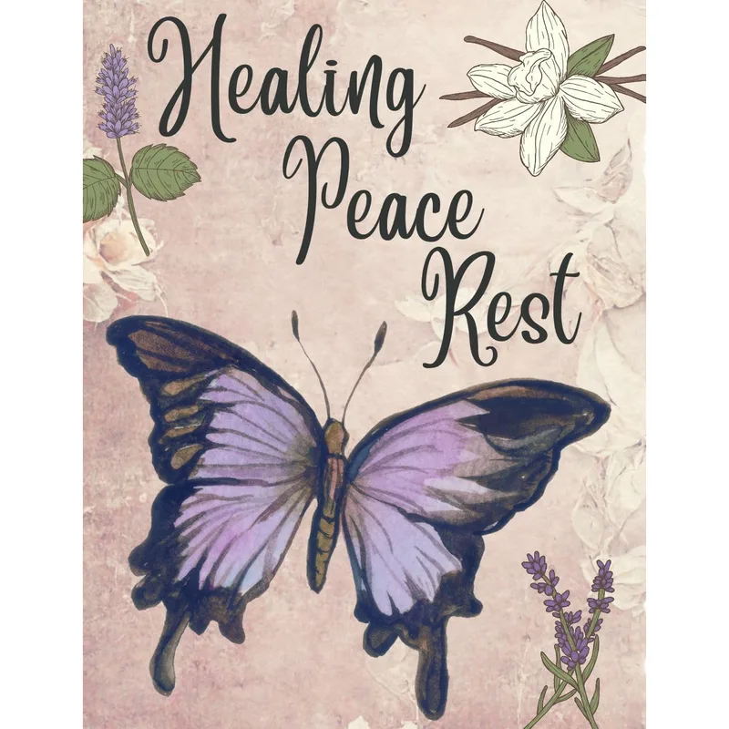 Healing Butterfly Card for Someone Who Needs Rest