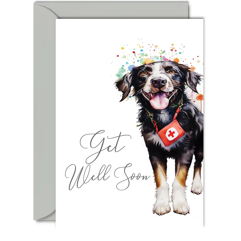 Dog First Aid Kit Card for a Speedy Recovery